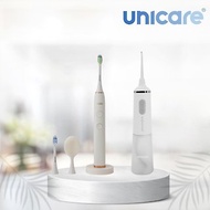 口腔潔淨優惠組合自由配unicare電動沖牙機+任搭一款音波電動牙刷