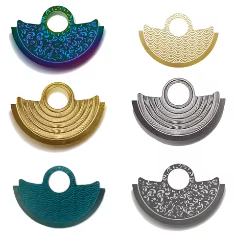 Wave Pattern NH35 Automatic Hammer Rotor Metal Patch Fits Seiko 4R35 4R36 NH35 NH36 Movement SKX007 