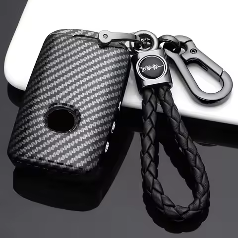 Fashion ABS gel Carbon fiber Car Remote Key Case Cover For Mazda 3 Alexa CX-30 CX30 CX5 CX 5 CX-5 CX