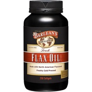Barlean's Omega 3 6 9 Flaxseed Oil Supplement, Cold Pressed Flaxseed Supplement Soft Capsules, Conta