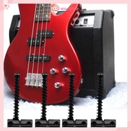 WALLERAB ​4PCS ​Electric Bass Compensated Saddles, ​String Saddles​ Metal Electric Guitar Bass Bridg
