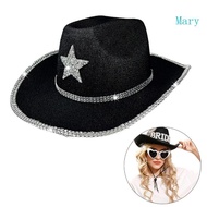 Mary Music Festival Cowgirl Hat Cosplay Cowboy Hat Adult Unisex Costume Panamas Hat