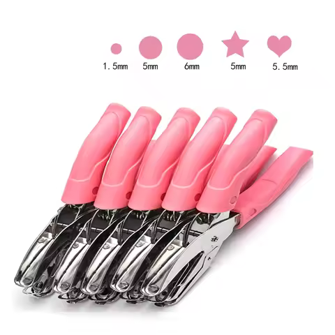 1 PC Metal Single Hole Hand-held Punch Hole Punch Pliers Hole Punch Cardmaking Handicraft Tool Jewel