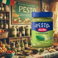 Barilla Pesto Genovese 190g - The blend of delicate Italian flavors!