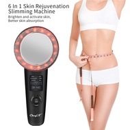 【 Ready Stock】CkeyiN 6 in 1 Fat Remove Massager EMS Ultrasonic Vibrate Body Shaping Fat Burning M