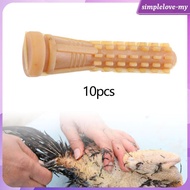 [SimpleloveMY] 10 Pieces Chicken Plucker Fingers Chicken Plucking Fingers for Poultry Ducks Corn Gra