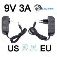 5.5*2.5mm 9volt 3A Switching Power Supplies 110V 220V AC to DC Adapter Converter Charger Lighting Tr