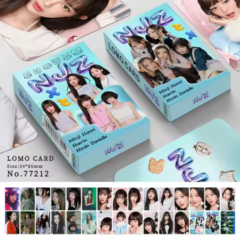 30Pcs NJZ Lomo Cards NEWJEANS HD Printd Photocards Fans Gift Photo Cards Fans Collection Printed Car