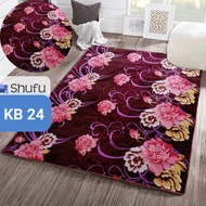 Karpet Malaysia| Ukuran 95cm x 140cm | Karpet lantai | ambal malaysia | karpet bulu halus lembut teb