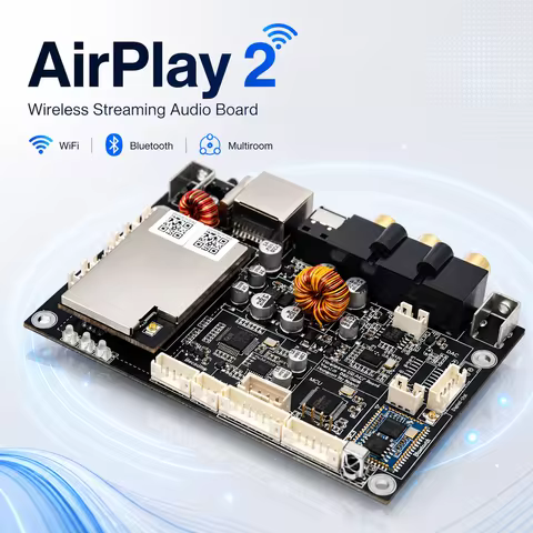 Arylic Up2Stream HD DAC AirPlay 2 Wireless Audio Streaming Board ESS9038Q2M 24bit 192kHz WiFi Blueto