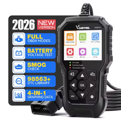 VDIAGTOOL VD30Pro OBD2 Scanner Car Diagnostic Tool Check Engine Battery Voltage TestingCode Reader I