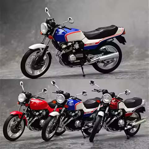 1:12 HONDA CBX400F Alloy Racing Motorcycle Model Diecasts Street Cross-country Sports Motorcycle Mod