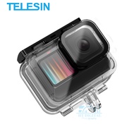 Vỏ Chống Nước GoPro 12 11 10 9 Telesin Chính Hãng - Case Bảo Vệ Máy Quay Phim GoPro Hero 9 10 11 12