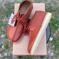 [HOT SALE] CLARKS DESERT TREK 03 Genuine Red Brown Leather S1690001 KASUT KULIT LELAKI MEN MAN SHOES