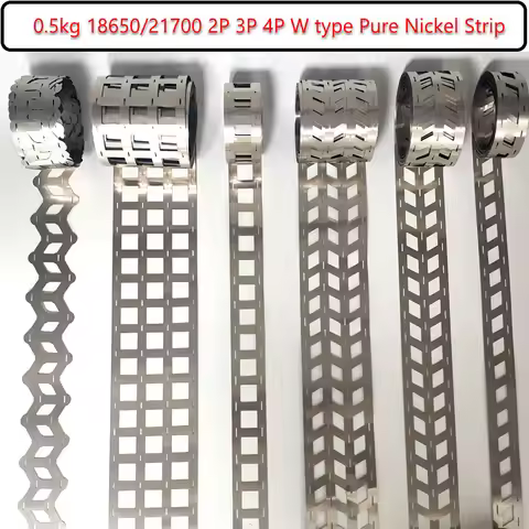 0.5kg Pure Nickel Strip For Welding 18650/21700/32650/32700 2P 3P 4P Battery Pack Production Pure Ni