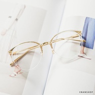 Epidemic Prevention Transparent Plain Glasses Retro Style Evil South Delivery Store [0025M]