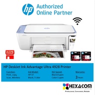 HP DeskJet Ultra 4928 Ink Advantage All-In-One Printer Print/Scan/Copy (cost-saving printer)