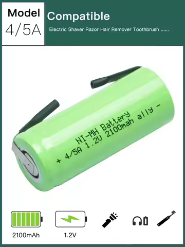 ALLY 4/5A Battery for for Braun Oral-B Professional Care Triumph 5000 V2, e.g. model 3762 etc