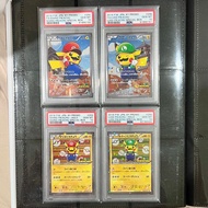 psa 10 mario pikachu poncho 變裝比卡超 皮卡丘 pokemon ptcg