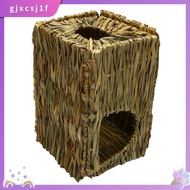 Natural grass Toy, Hand Woven  Guinea Pig  Ferret Folding Straw Grass House