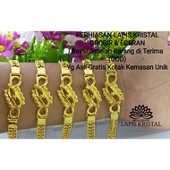 24 Layer Gold Bracelet Krisal Women's Fashion Accessories G19