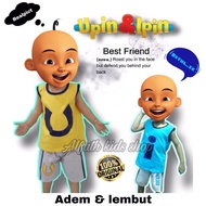BOYS' UPIN IPIN CLOTHES SET SINGLET T-SHIRT/ LATEST UPIN IPIN CHILDREN'S COSTUME/