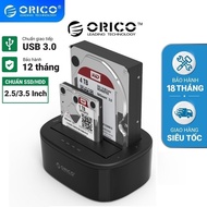 Orico 6228US3, 6218US3 dual USB 3.0 hard drive reader for 2.5'', 3.5'' HDD and 2.5 inch SSD