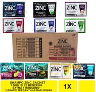 1 dus sampo zinc saset isi 20 renceng/240pcs