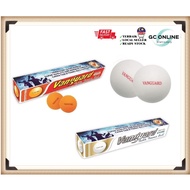 Vanguard Table Tennis Ball / Ping Pong Ball / Bola Ping Pong (6pcs/Box) - White / Orange