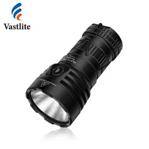 VASTLITE 15100LM Super Bright Flashlight - 810M Long Range, 160W High - Power LED, 3*21700 Battery, 