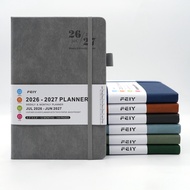 2026-2027 English Weekly Planner A5 Simple Planner Notebook Print 0316