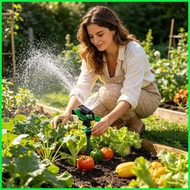 Rotating Sprinkler Head Weather Resistant Heavy Duty Yard Irrigation Sprinkler Head for Outdoor Gard