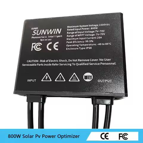 Factory custom metal housing 800W optimizer