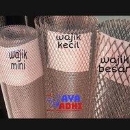 Kawat / Mesh Almunium Wajik Besar - Pagar / Jendela / Kandang Big