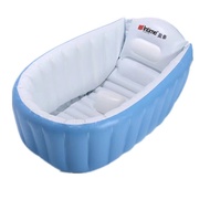 Baby Inflatable Bathtub Portable Infant Toddler Bathing Tub Non Slip Travel Bathtub Mini Air Swimming Pool