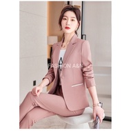 PUTIH Formal Women's Blazer Suits/Women's Blazer Suits White list Pocket/Women's Office Blazer Suits