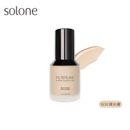 Solone柔紗精粹粉底液SPF50/ 30g/ W30裸米膚Natural Beige