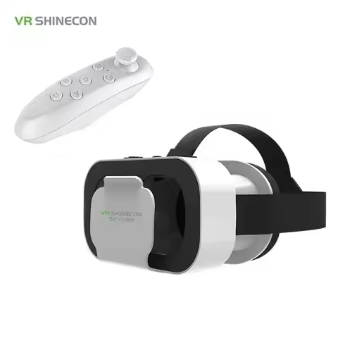 5 Mini VR Glasses VR SHINECON BOX 3D Glasses Virtual Reality Glasses VR Headset For Google Cardboard