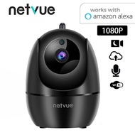 NETVUE Wifi Camera 360° Baby Monitor Night Vision Security Pet Ip Camera 1080p CCTV Ai Human Detectiona With Netvue App Alexa