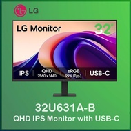 Monitor LG 32" 32U631A-B QHD IPS Monitor with USB-C 100Hz