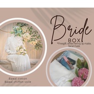 Bride BOX | Tudung BAWAL NIKAH/TUNANG CURVE OFF WHITE 50th Field