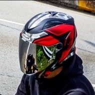Zeus 613C iridium gold blue silver glass visor zs613c z613c gold visor Zeus 613 mirror gray gold bir