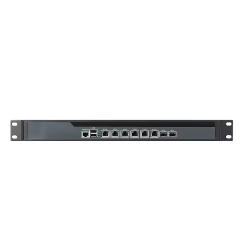 1U Firewall Appliance Network Server 6x 1.0G 2.5G Ethernet Intel Core i5 8250U 6300U Celeron J4125 3