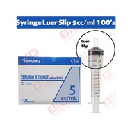 [READY STOCK] Terumo Syringe 5cc (5ml) – Sterile & Tanpa Jarum | Syringe Sahaja