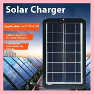 Solar Panel Outdoor 5V Solar Panel Photovoltaic Charging Panel Portable Charging Outdoor Flashlight 