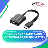 UGREEN HDMI To VGA Converter Without Audio MM103 (40248) 25cm