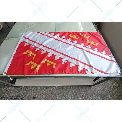 2X3FT French City Alsace 3x5ft Fabric Prints Polyester Flag