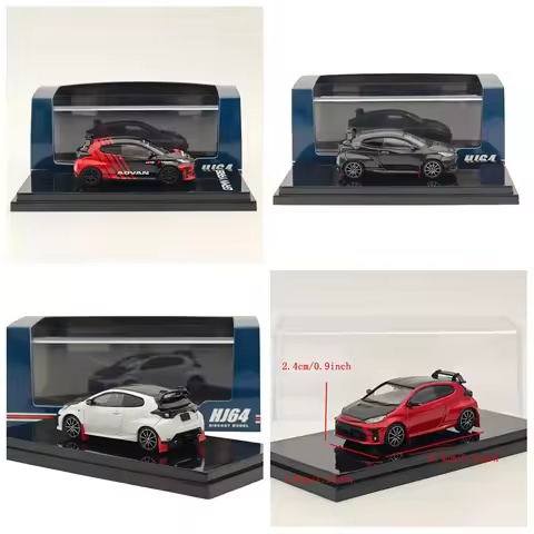 Hobby HJ 1/64 for GRMN HJ643024 Series Diecast Models Car Miniature Collectible Auto Gift