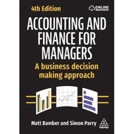 Accounting and Finance for Managers 4th edition