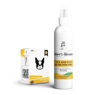 Vet Core+ Tick and Flea Spray with Free Vet Core Soap (Safe for Dogs and Cats)